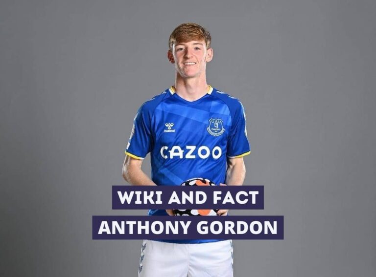 Everton's Number 24 Anthony Gordon